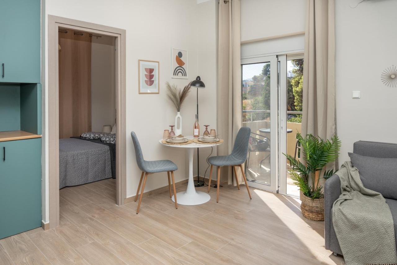 Studio 71!Charming Flat In Chania 干尼亞 外观 照片
